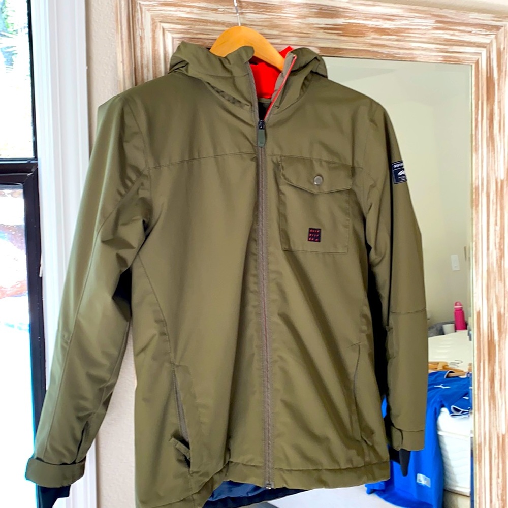 Kids quicksilver ski jacket size 14XL